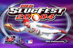 MLB SlugFest 20-04 Title Screen